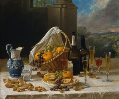 Naturaleza Muerta de Almuerzo de John F. Francis